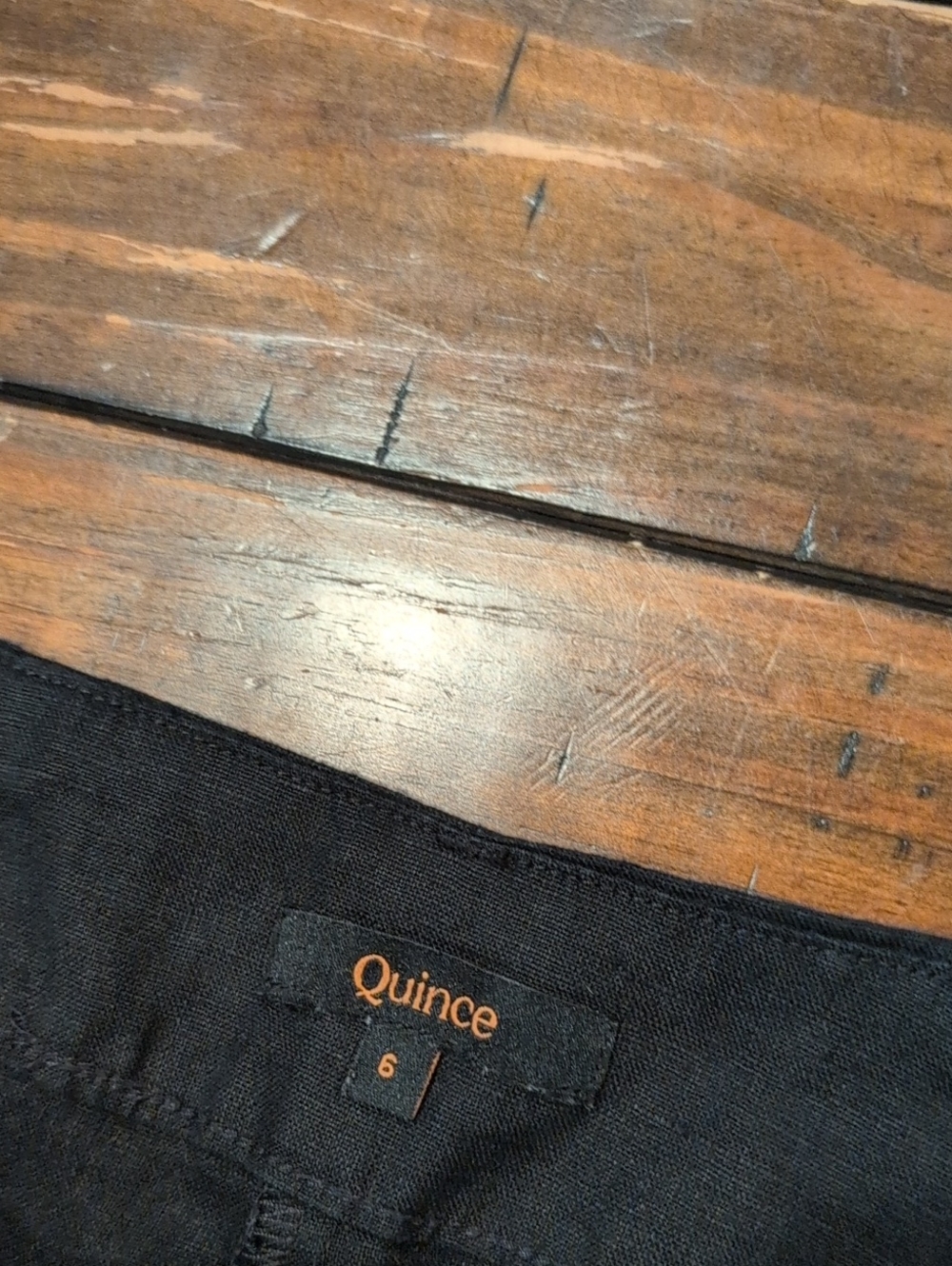 Quince European Linen Patch Pocket Wide Leg Pants - Picture 5 of 9